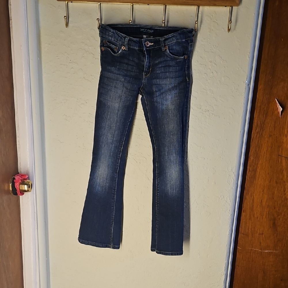 Levi's Dark Blue Flare Jeans